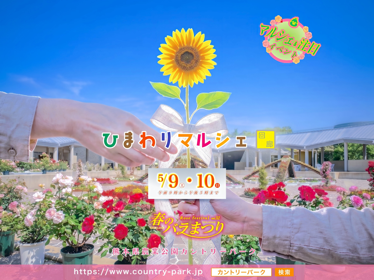 ひまわりマルシェ